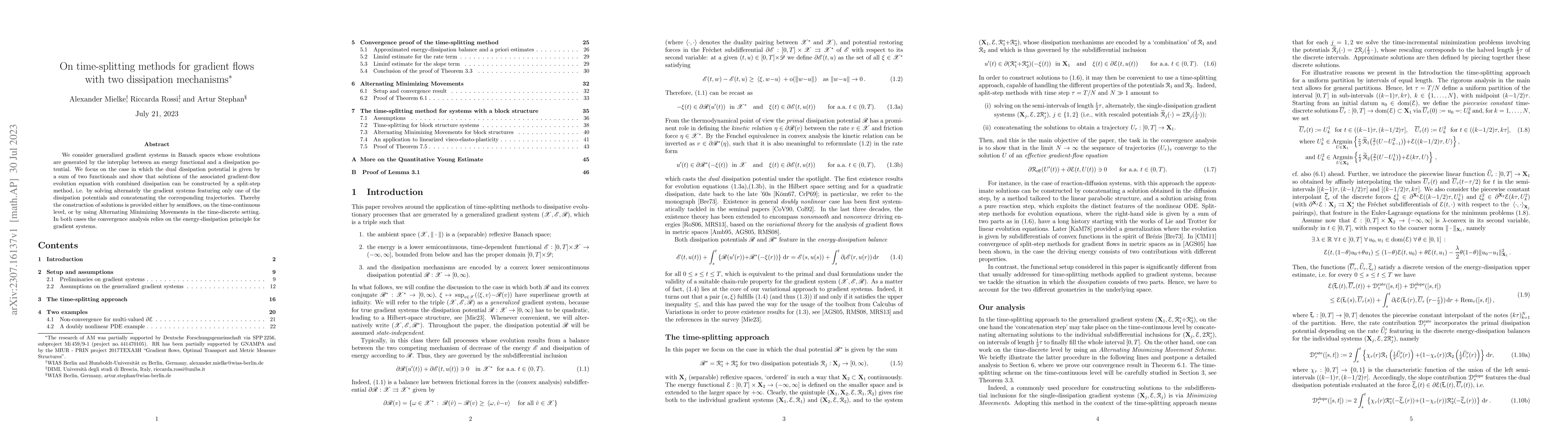 Thumbnail for On time-splitting methods for gradient flows with two dissipation
  mechanisms