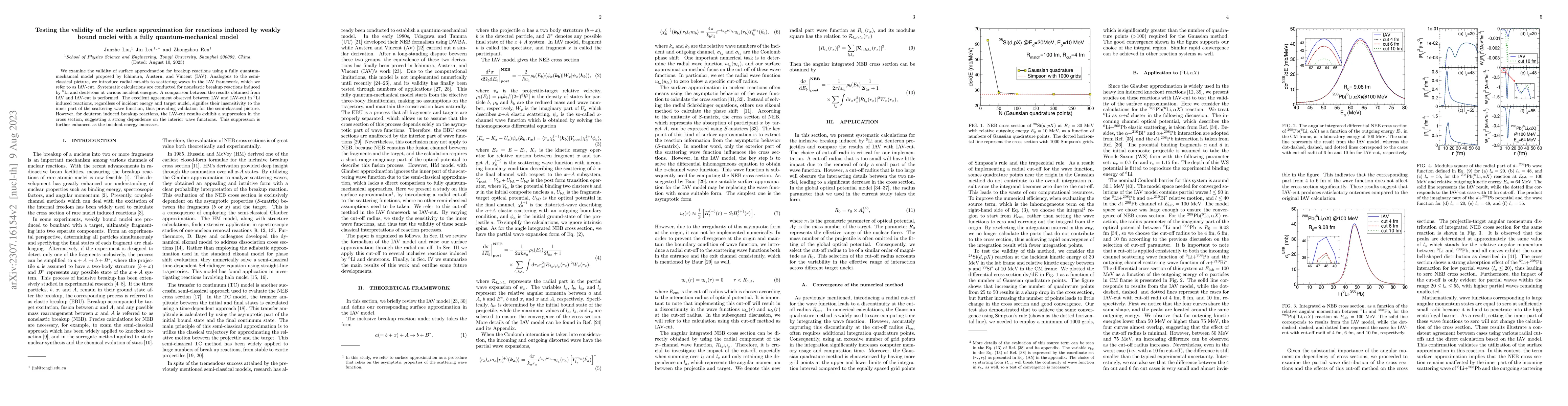 Thumbnail for Testing the validity of the surface approximation for reactions induced
  by weakly bound nuclei with a fully quantum-mechanical model