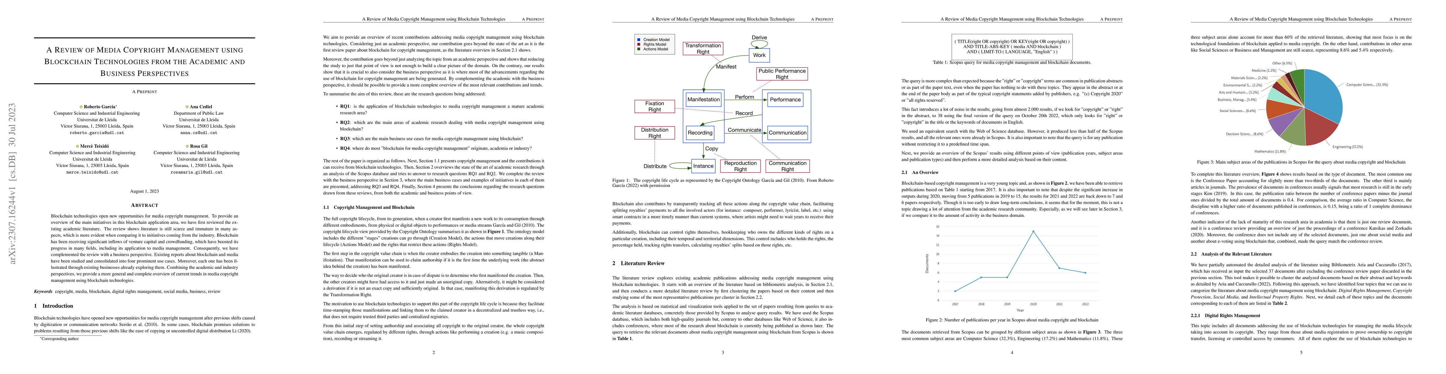 Thumbnail for A Review of Media Copyright Management using Blockchain Technologies
  from the Academic and Business Perspectives