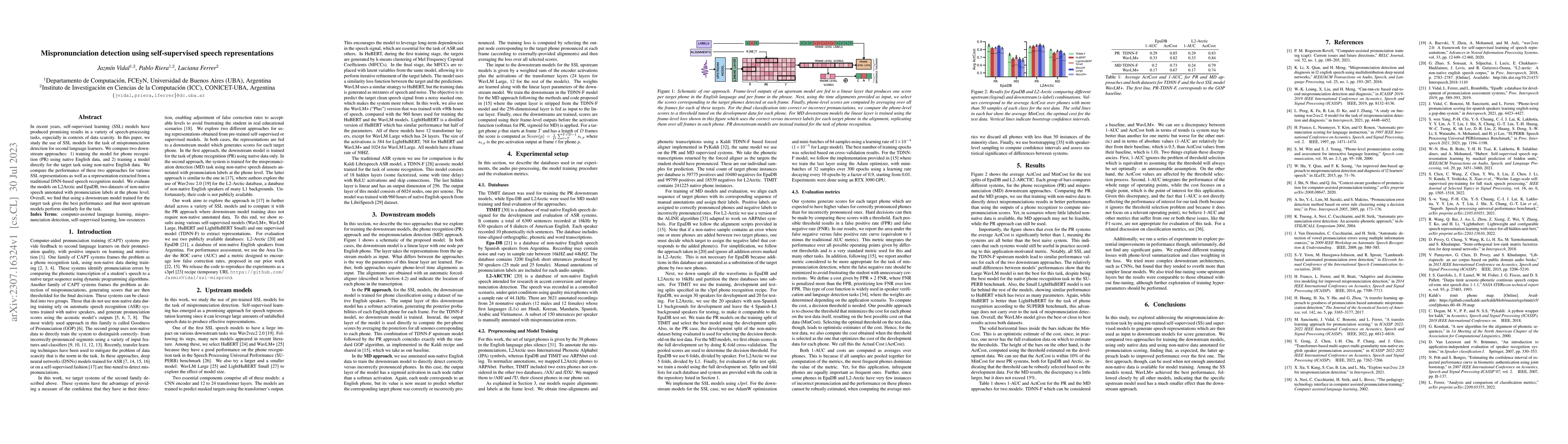 Thumbnail for Mispronunciation detection using self-supervised speech representations