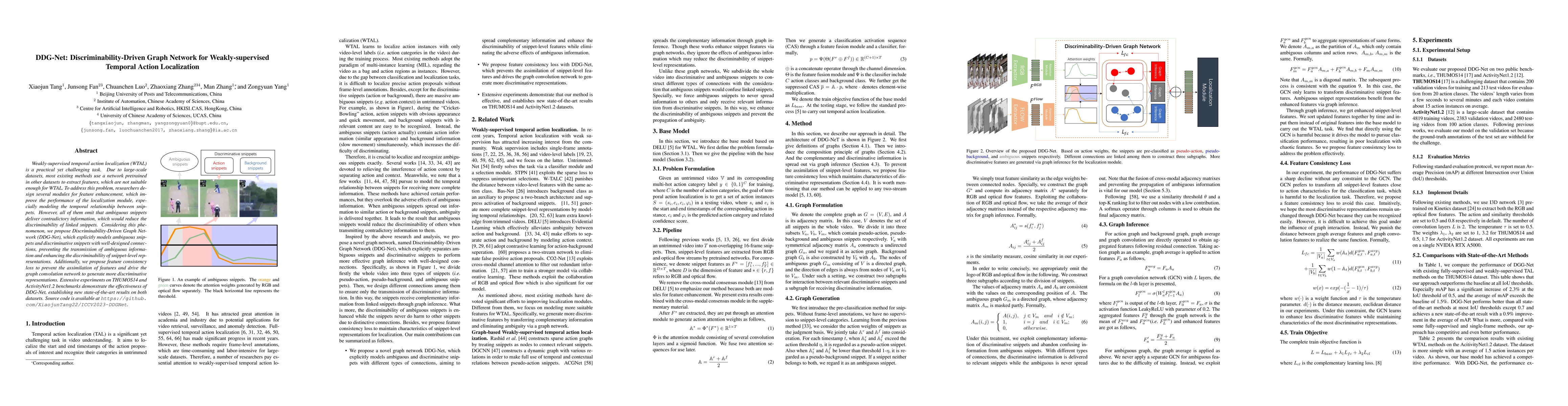 Thumbnail for DDG-Net: Discriminability-Driven Graph Network for Weakly-supervised
  Temporal Action Localization