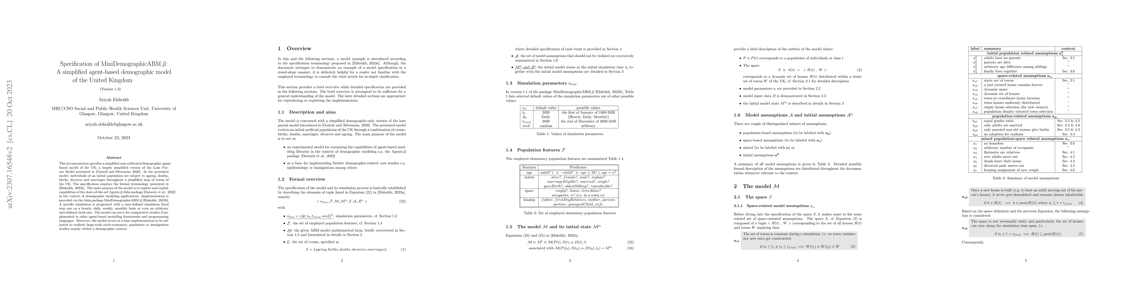 Thumbnail for Specification of MiniDemographicABM.jl: A simplified agent-based
  demographic model of the UK