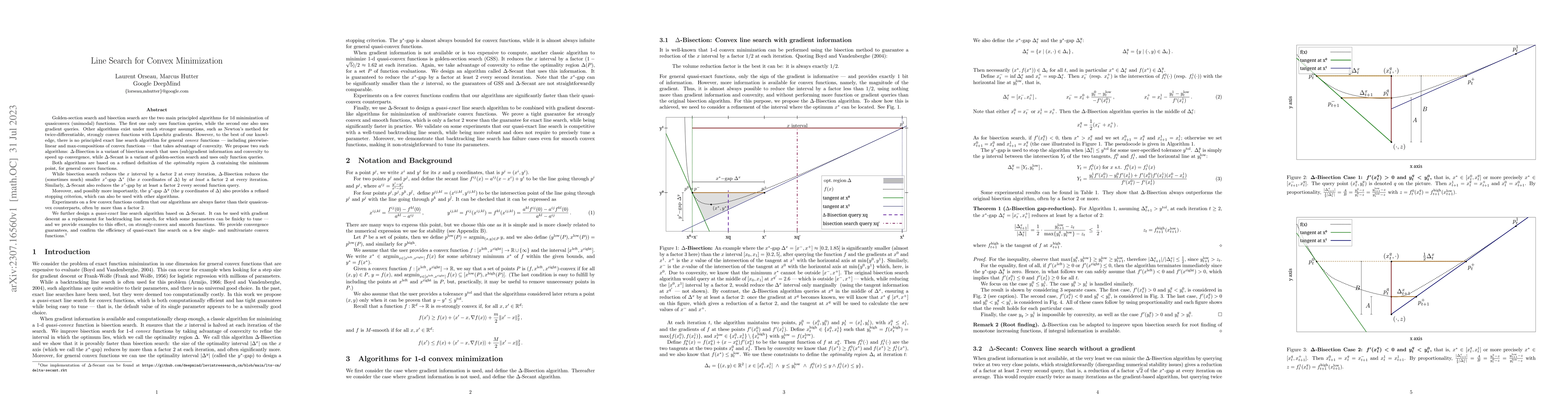 Thumbnail for Line Search for Convex Minimization