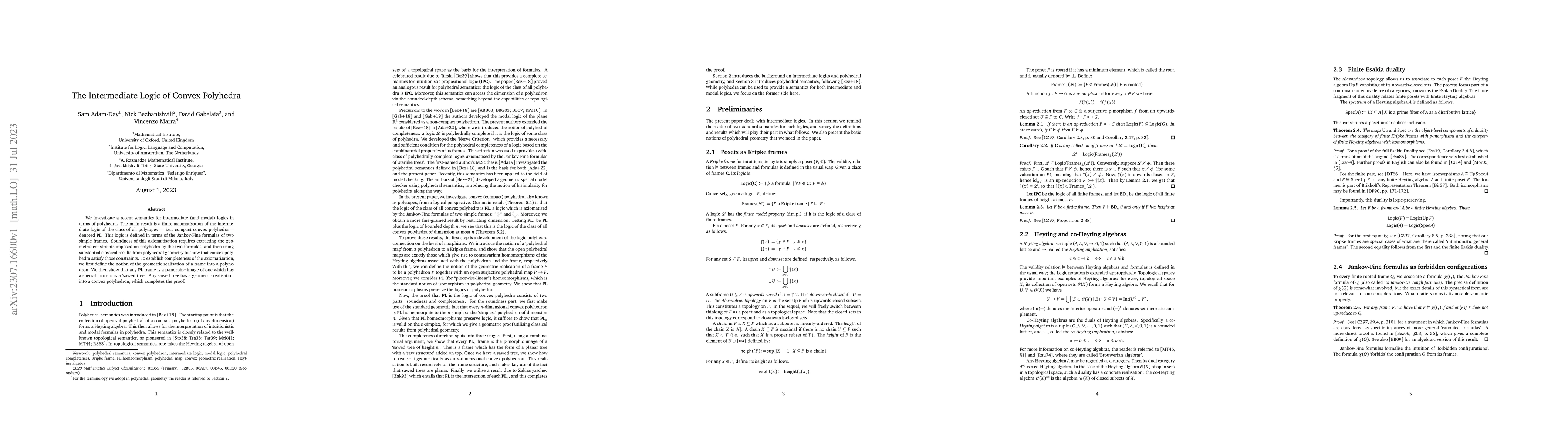 Thumbnail for The Intermediate Logic of Convex Polyhedra