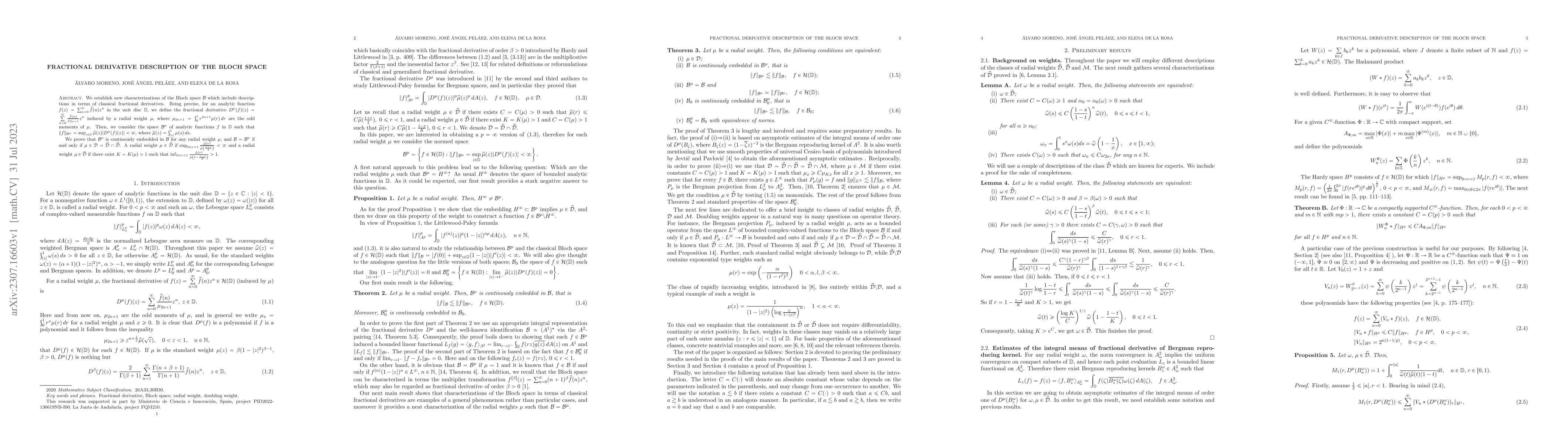 Thumbnail for Fractional derivative description of the Bloch space