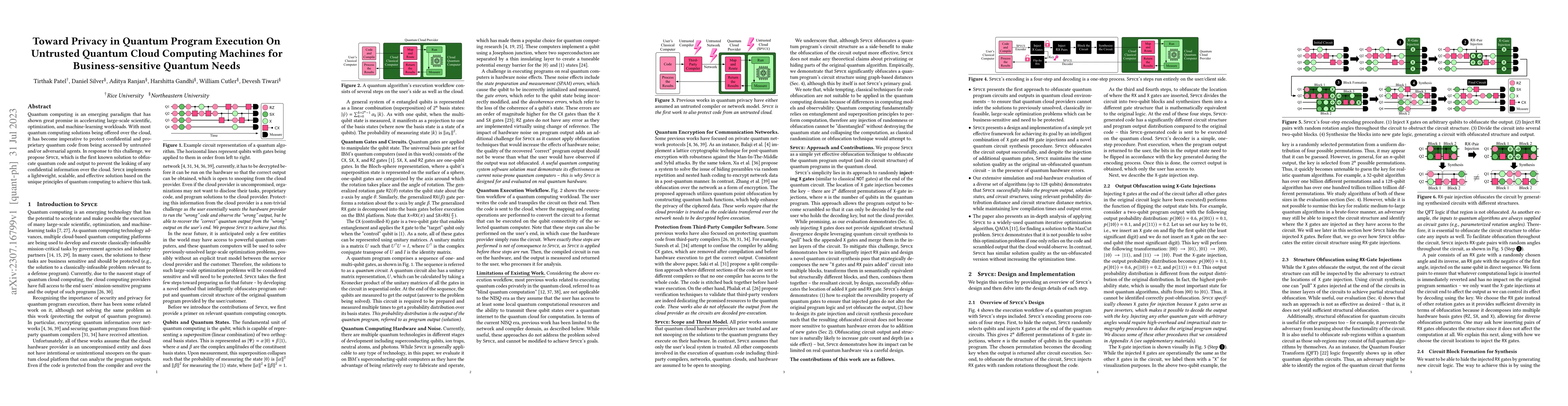 Thumbnail for Toward Privacy in Quantum Program Execution On Untrusted Quantum Cloud
  Computing Machines for Business-sensitive Quantum Needs
