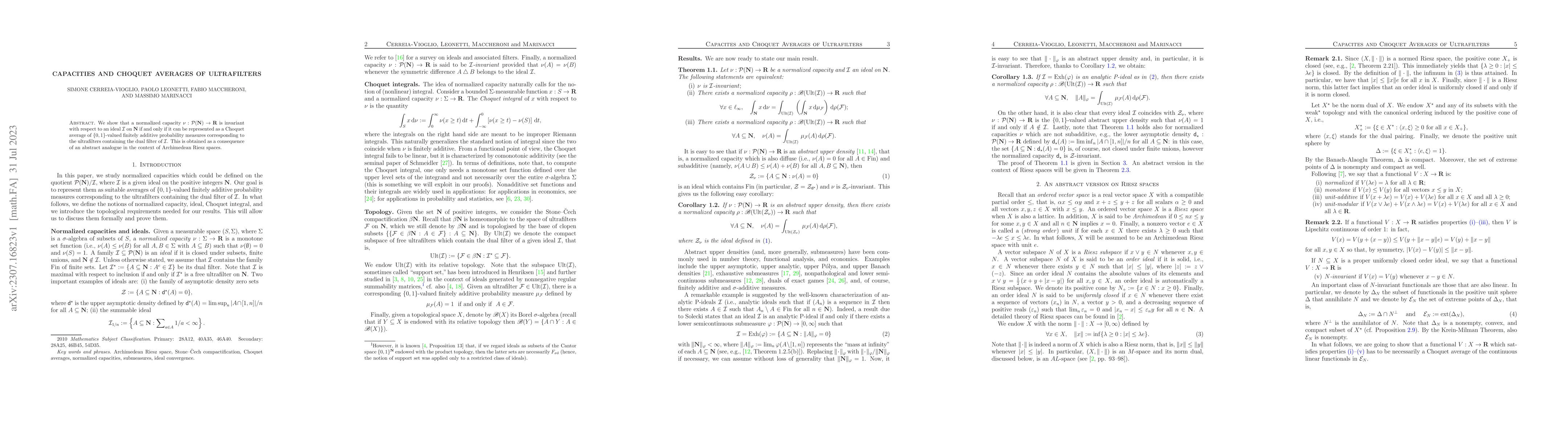 Thumbnail for Capacities and Choquet Averages of Ultrafilters