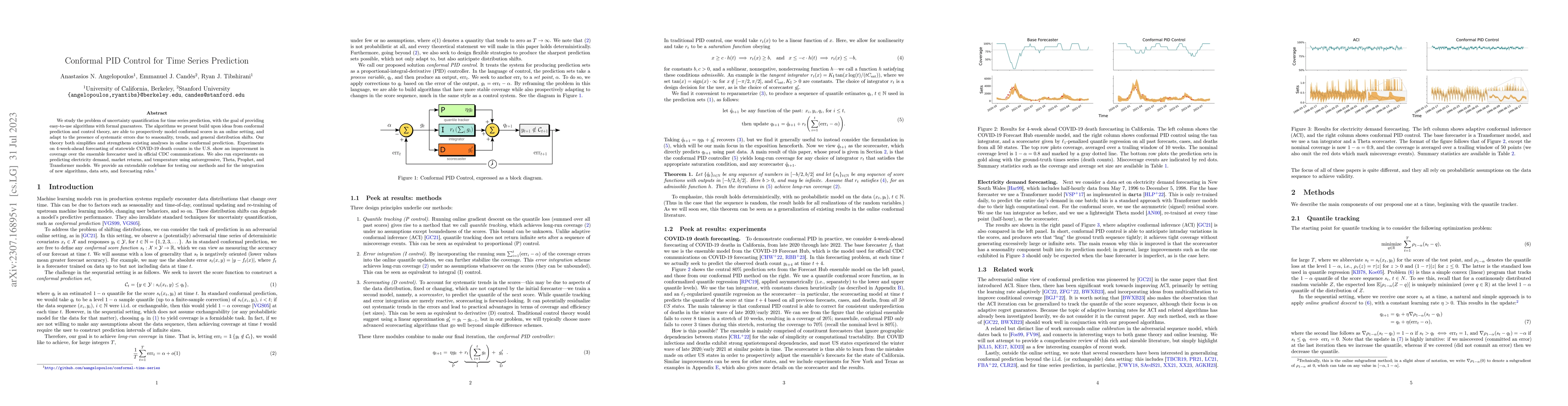 Thumbnail for Conformal PID Control for Time Series Prediction
