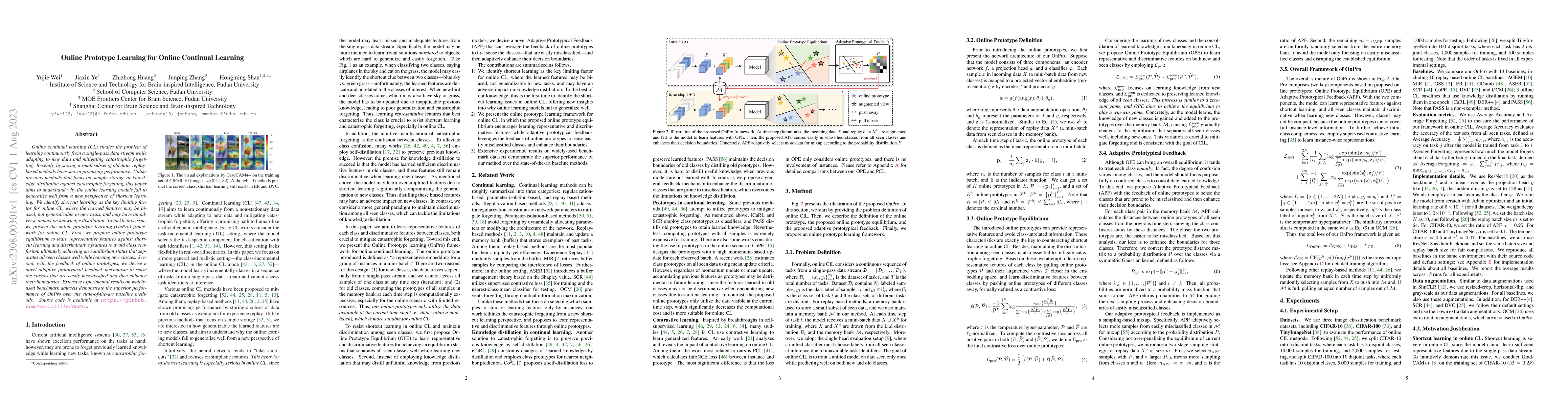 Thumbnail for Online Prototype Learning for Online Continual Learning