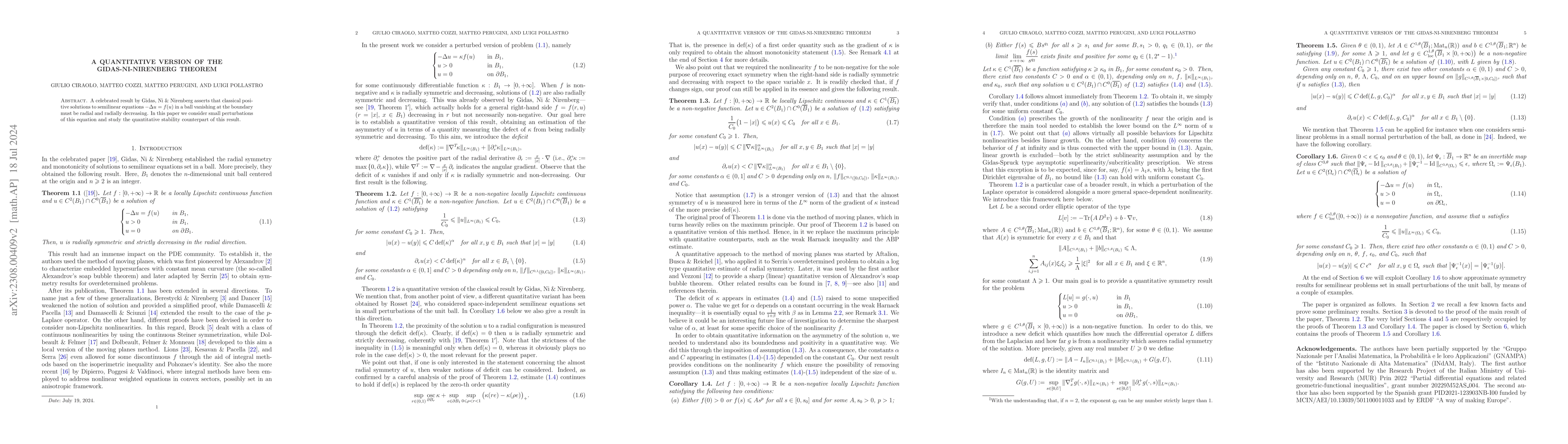 Thumbnail for A quantitative version of the Gidas-Ni-Nirenberg Theorem
