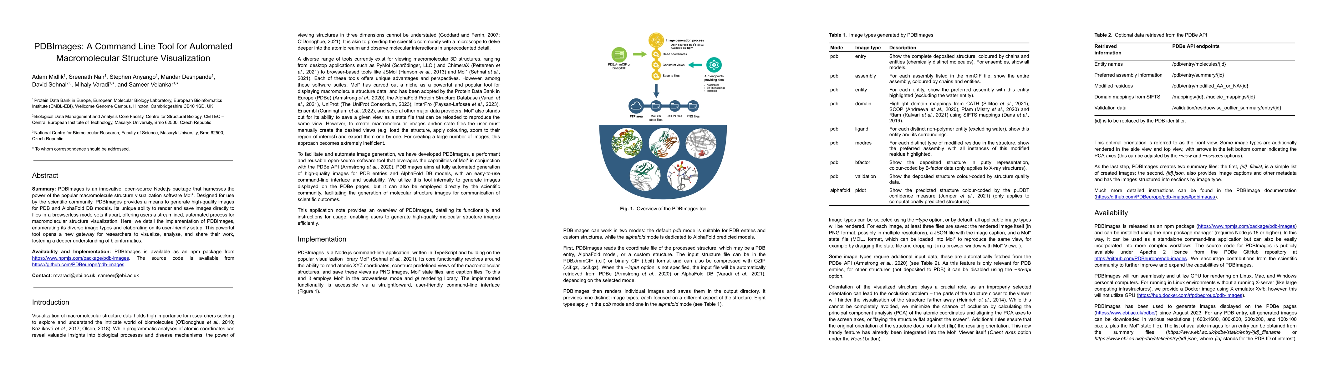 Thumbnail for PDBImages: A Command Line Tool for Automated Macromolecular Structure
  Visualization