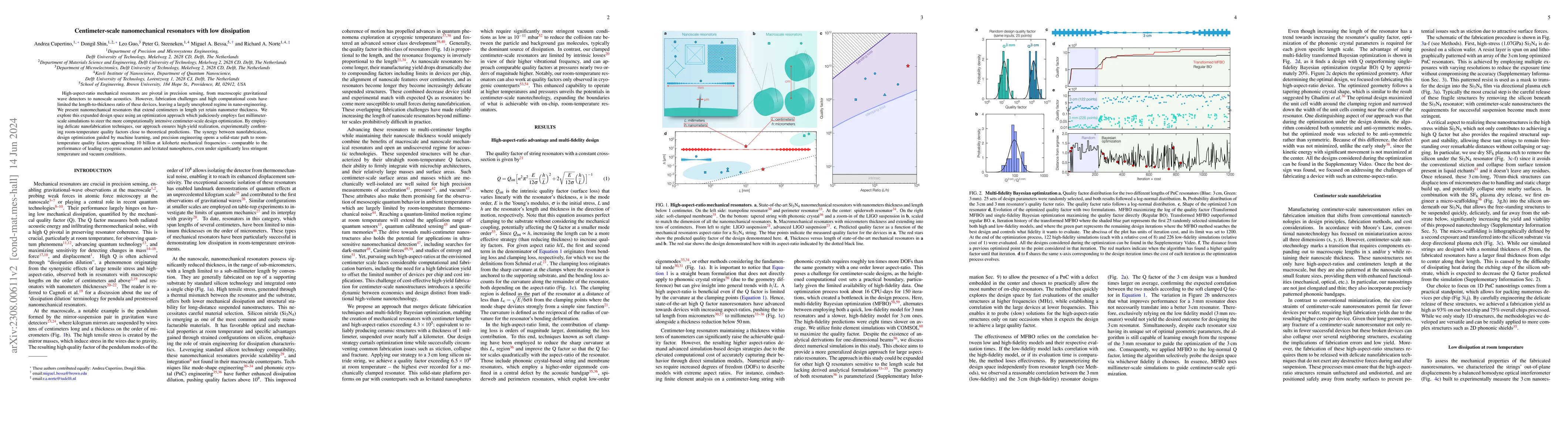 Thumbnail for Centimeter-scale nanomechanical resonators with low dissipation