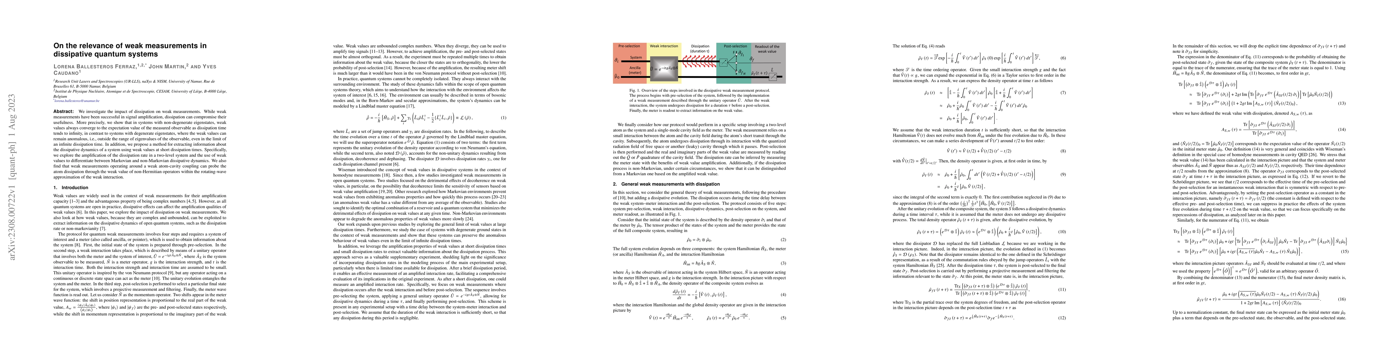 Thumbnail for On the relevance of weak measurements in dissipative quantum systems