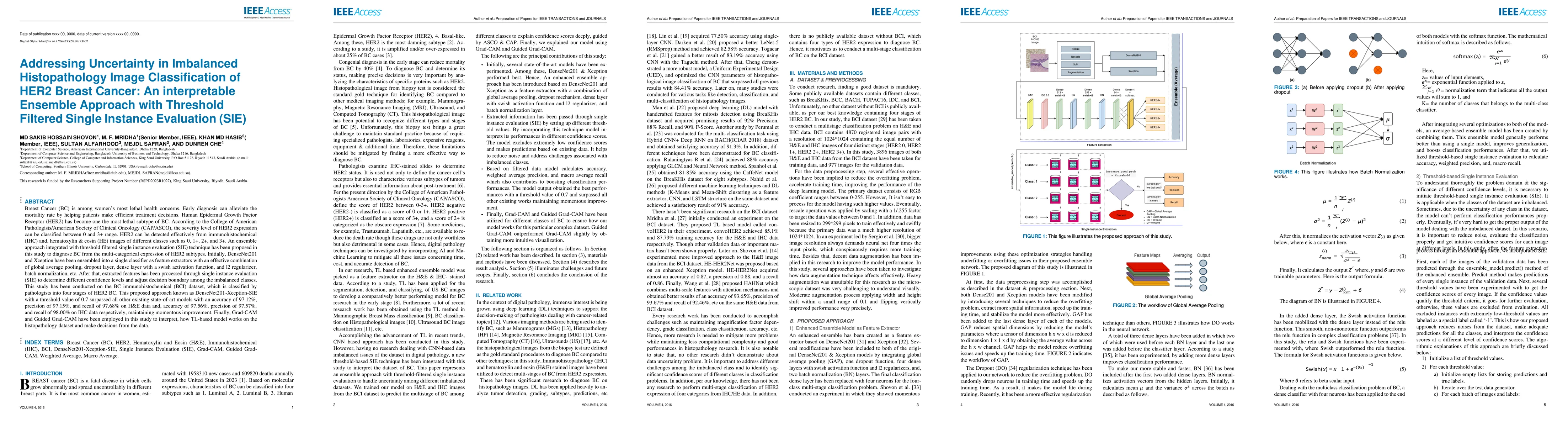 Thumbnail for Addressing Uncertainty in Imbalanced Histopathology Image Classification
  of HER2 Breast Cancer: An interpretable Ensemble Approach with Threshold
  Filtered Single Instance Evaluation (SIE)