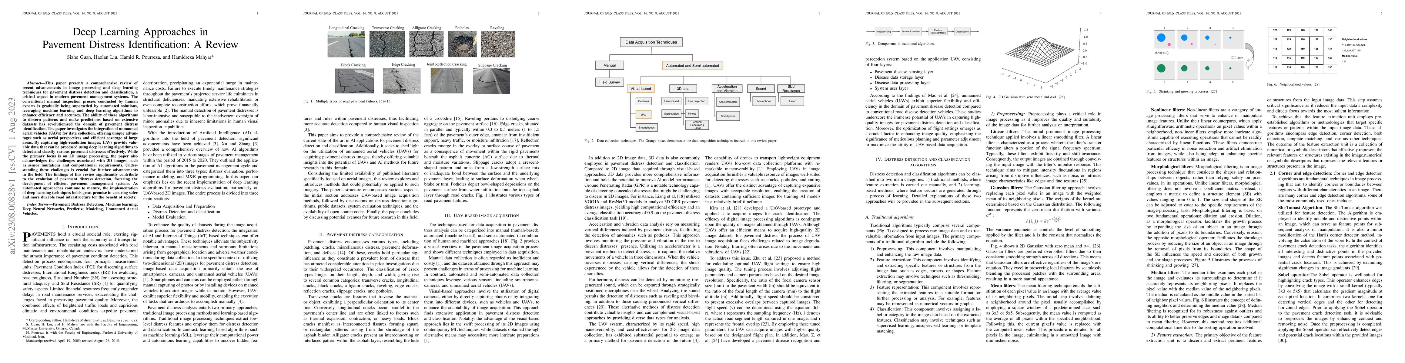 Thumbnail for Deep Learning Approaches in Pavement Distress Identification: A Review