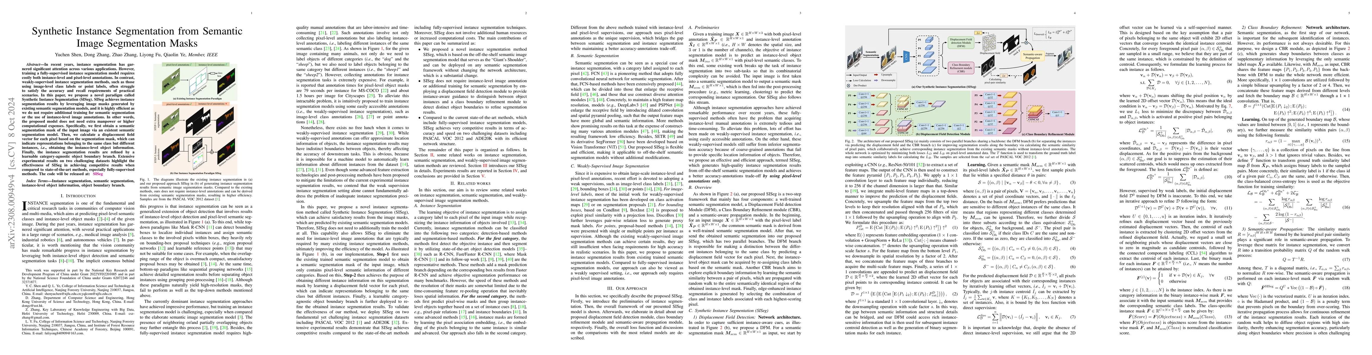 Thumbnail for Synthetic Instance Segmentation from Semantic Image Segmentation Masks