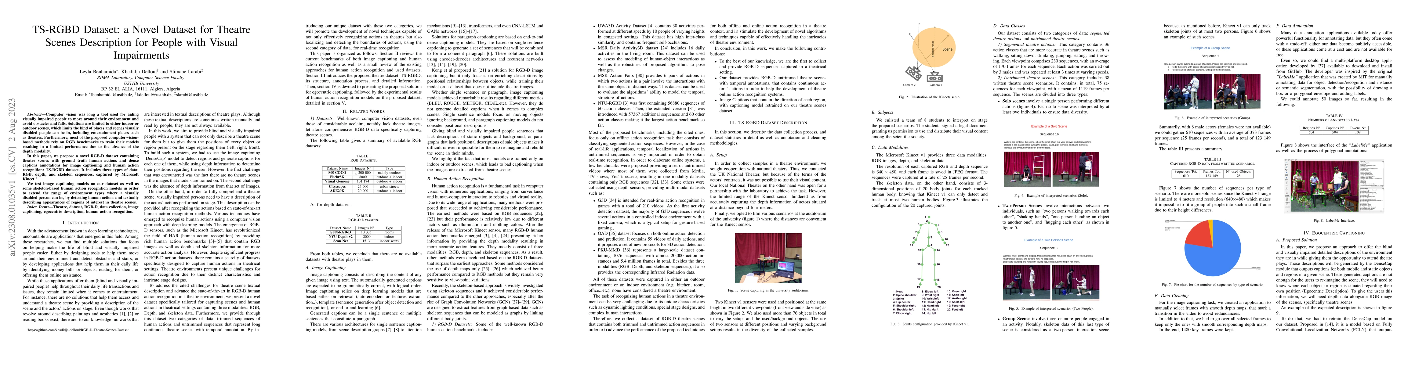 Thumbnail for TS-RGBD Dataset: a Novel Dataset for Theatre Scenes Description for
  People with Visual Impairments