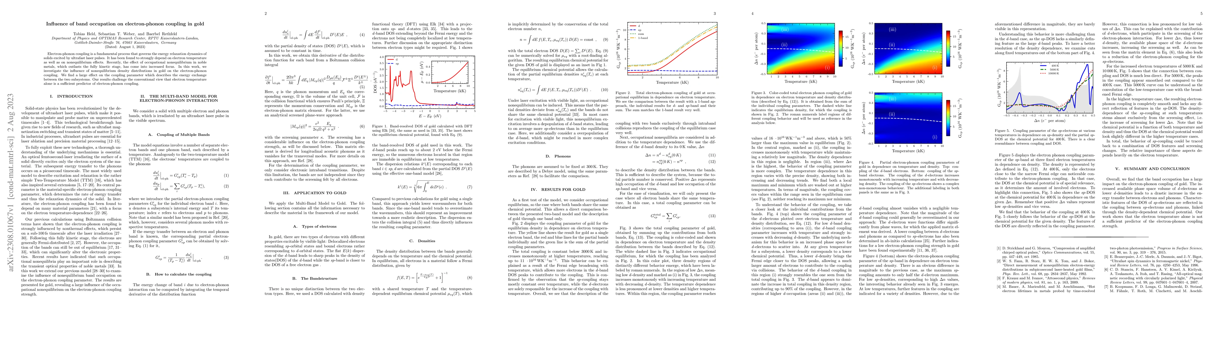 Thumbnail for Influence of band occupation on electron-phonon coupling in gold