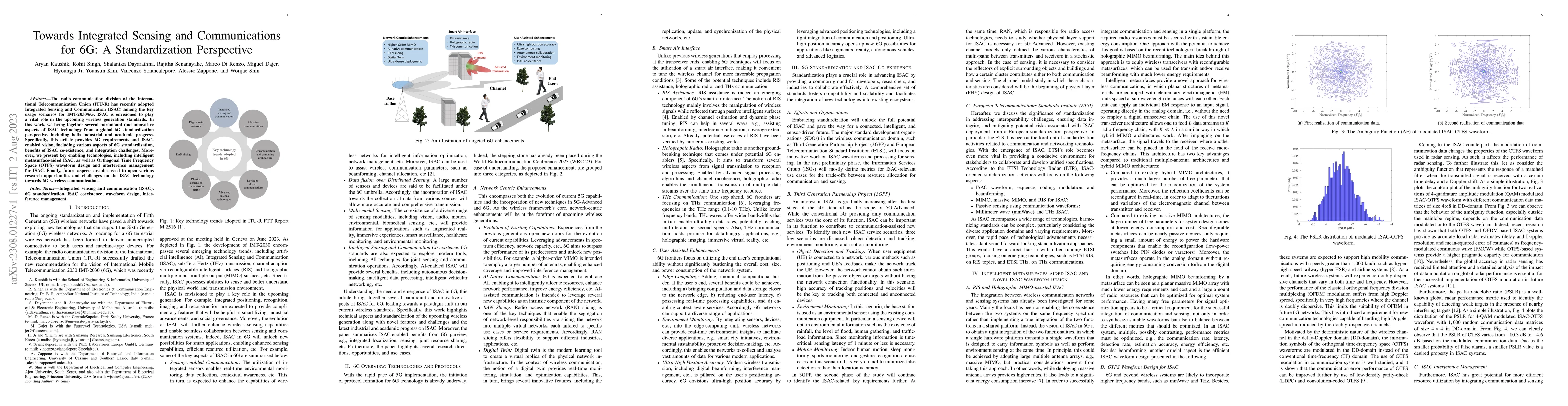 Thumbnail for Towards Integrated Sensing and Communications for 6G: A Standardization
  Perspective