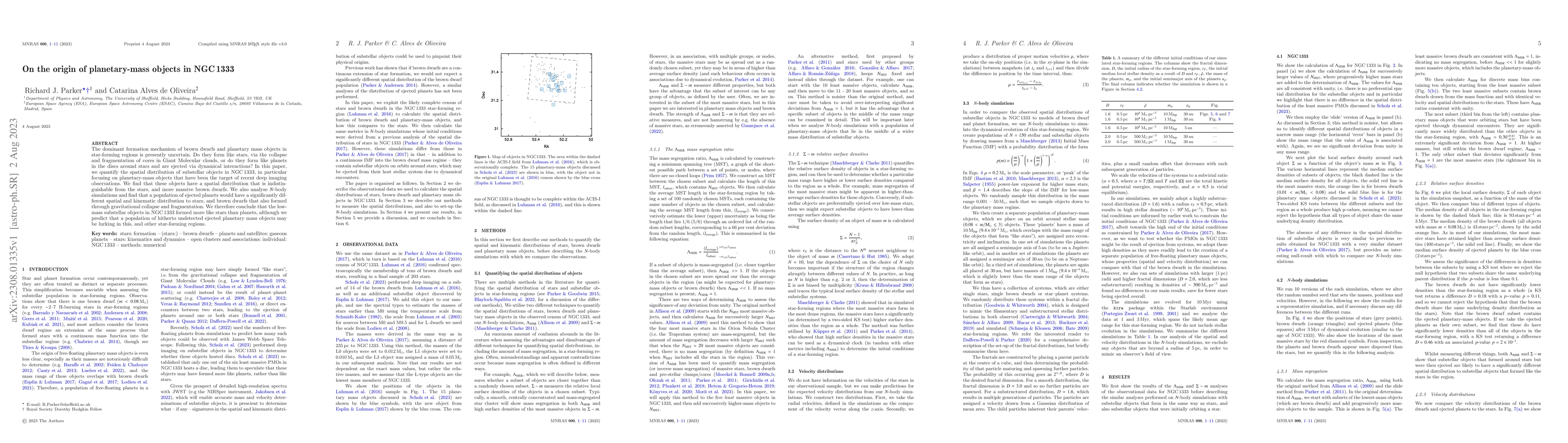 Thumbnail for On the origin of planetary-mass objects in NGC1333