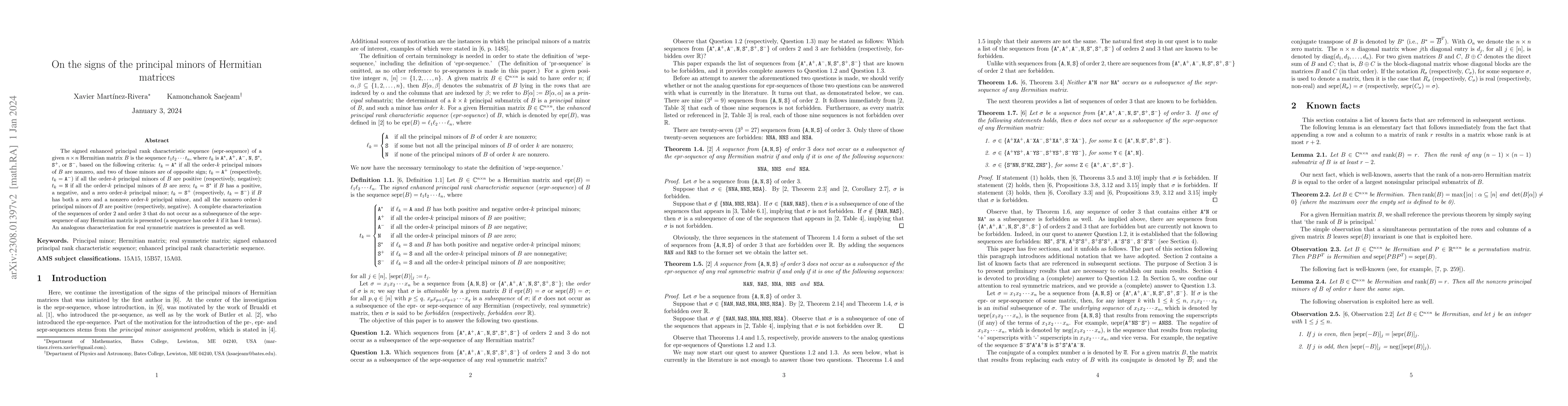 Thumbnail for On the signs of the principal minors of Hermitian matrices