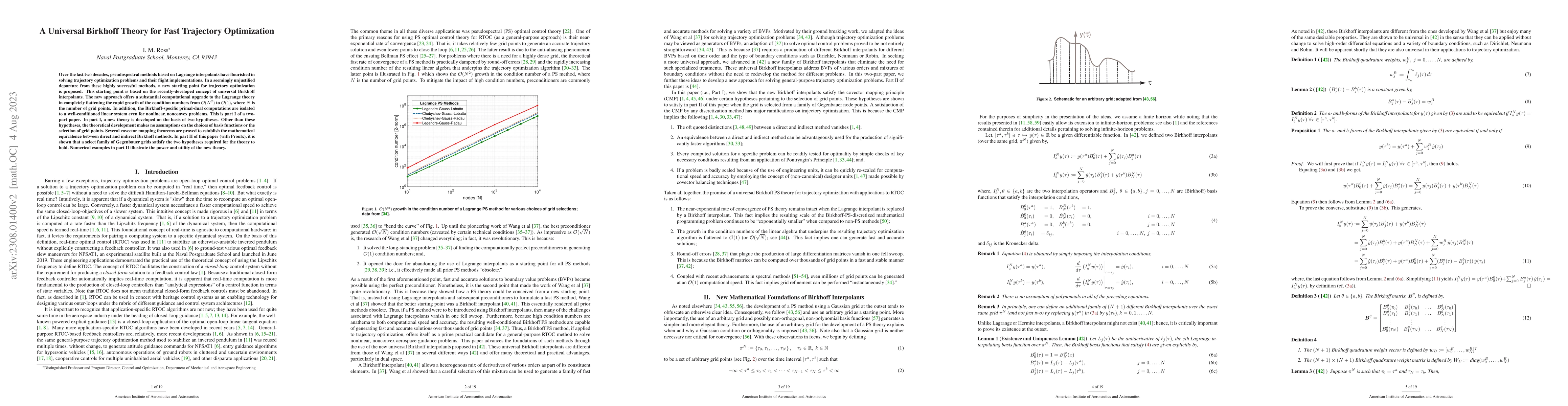 Thumbnail for A Universal Birkhoff Theory for Fast Trajectory Optimization