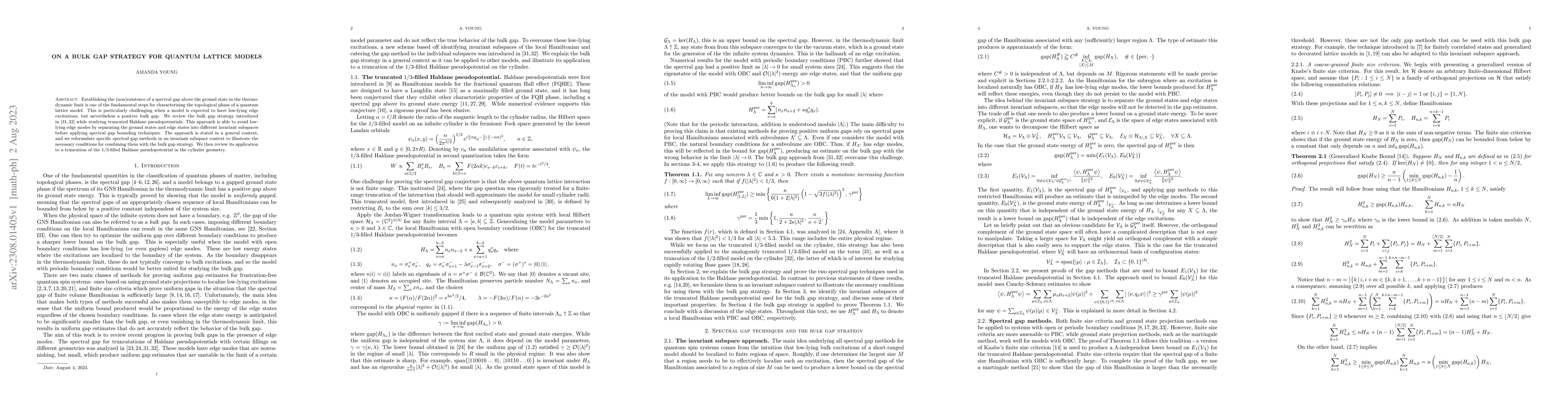 Thumbnail for On a bulk gap strategy for quantum lattice models