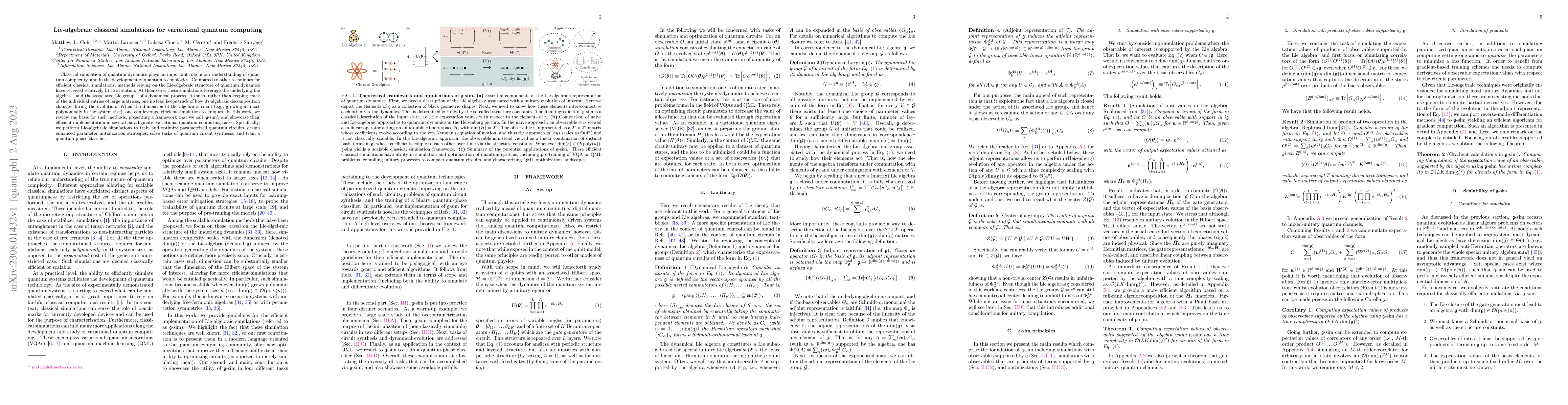 Thumbnail for Lie-algebraic classical simulations for variational quantum computing