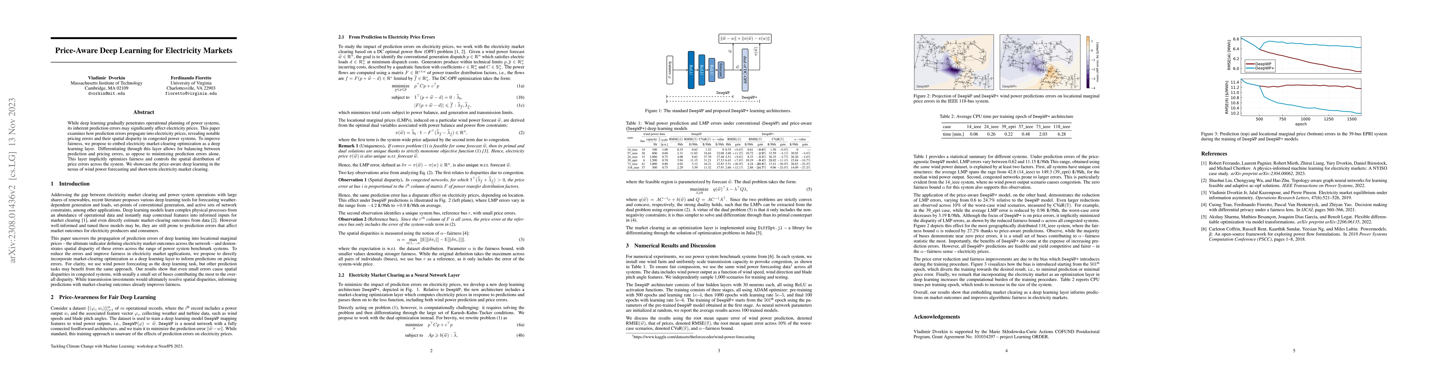 Thumbnail for Price-Aware Deep Learning for Electricity Markets