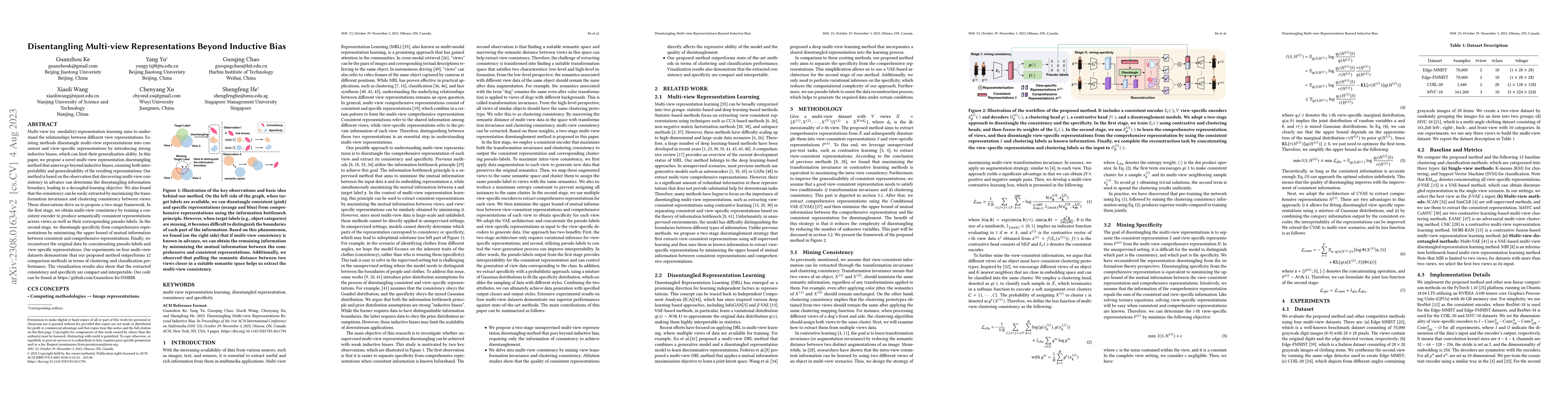 Thumbnail for Disentangling Multi-view Representations Beyond Inductive Bias