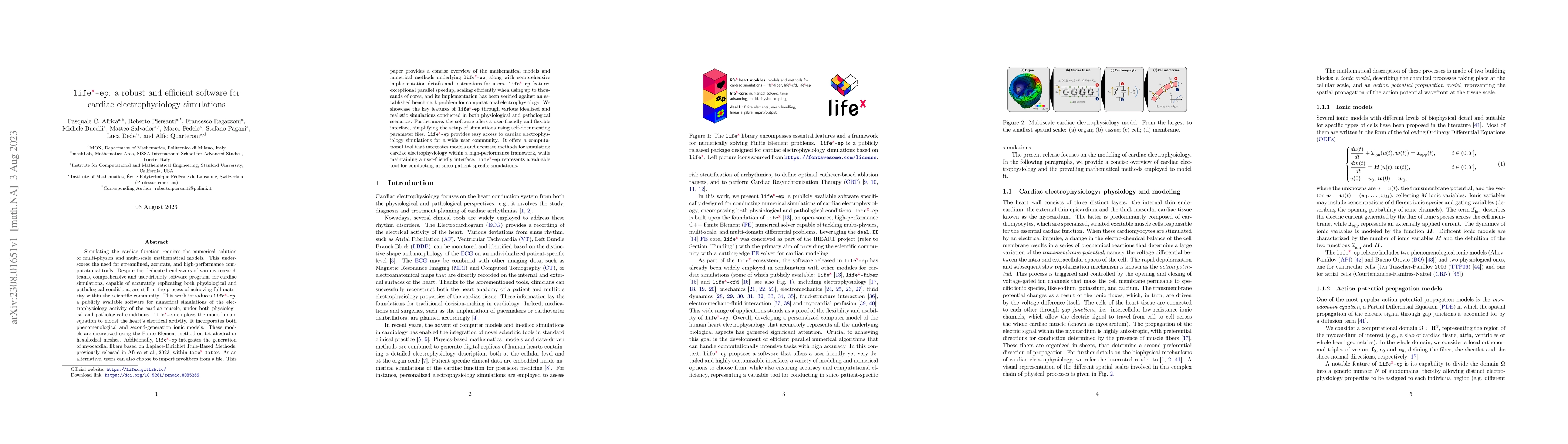 Thumbnail for lifex-ep: a robust and efficient software for cardiac electrophysiology
  simulations