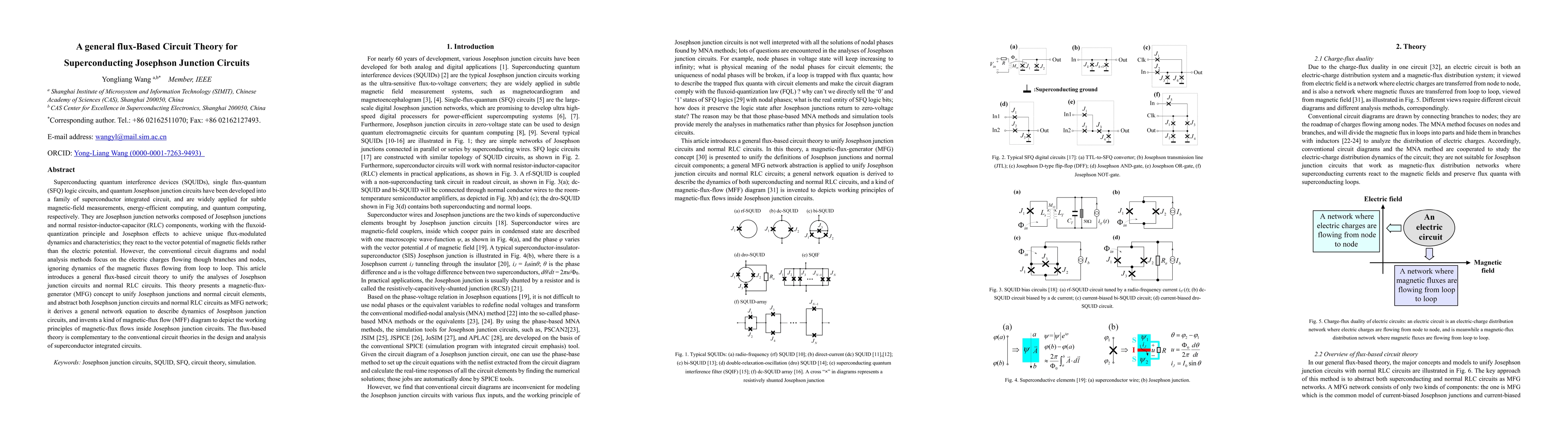 Thumbnail for A general flux-Based Circuit Theory for Superconducting Josephson
  Junction Circuits
