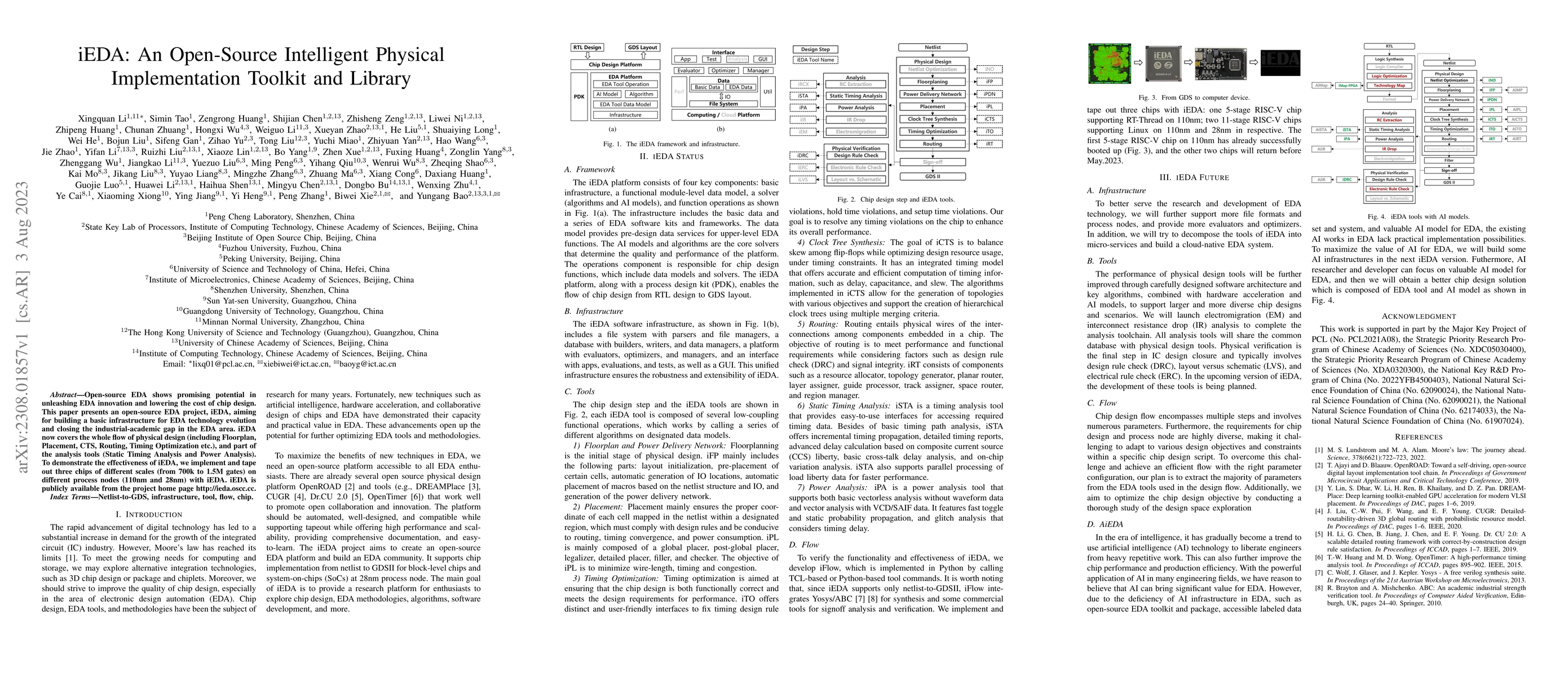 Thumbnail for iEDA: An Open-Source Intelligent Physical Implementation Toolkit and
  Library