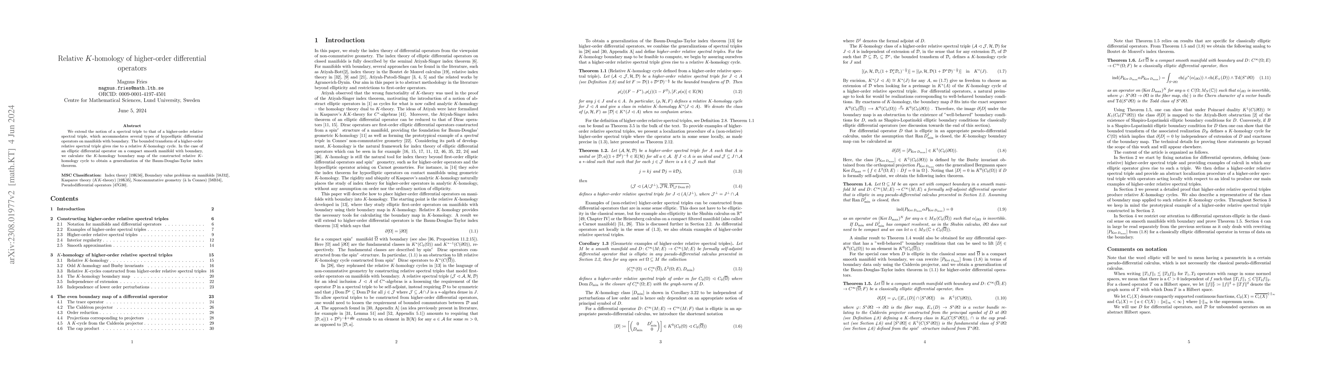 Thumbnail for Relative K-homology of higher-order differential operators