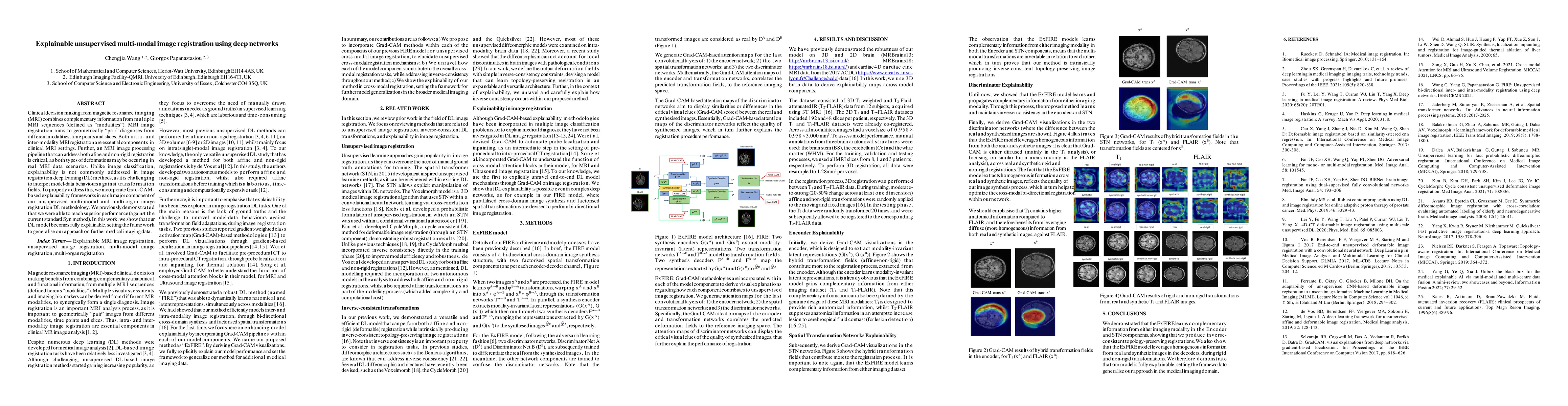 Thumbnail for Explainable unsupervised multi-modal image registration using deep
  networks