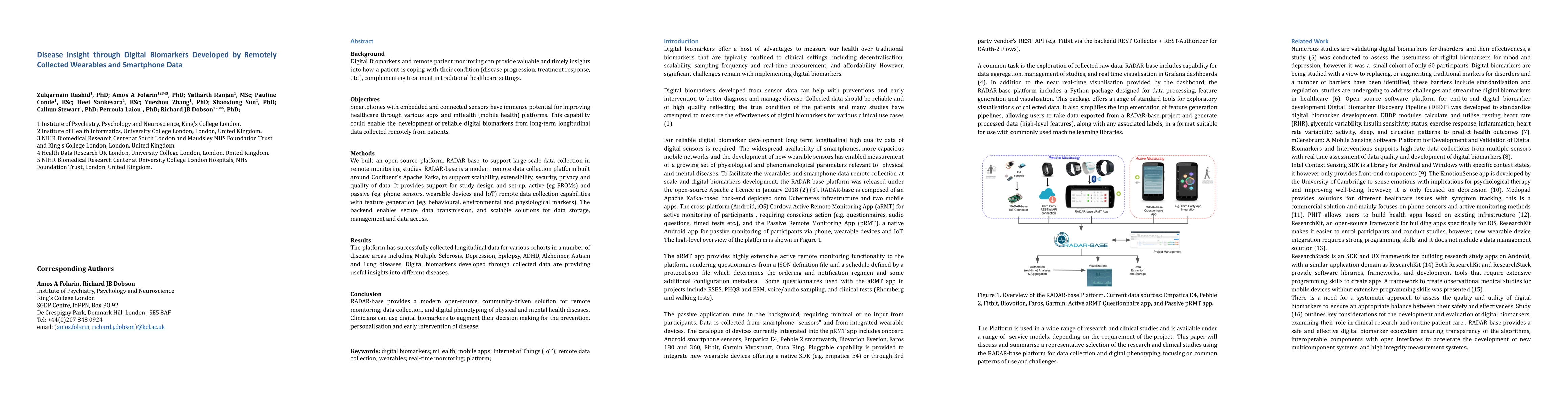 Thumbnail for Disease Insight through Digital Biomarkers Developed by Remotely
  Collected Wearables and Smartphone Data