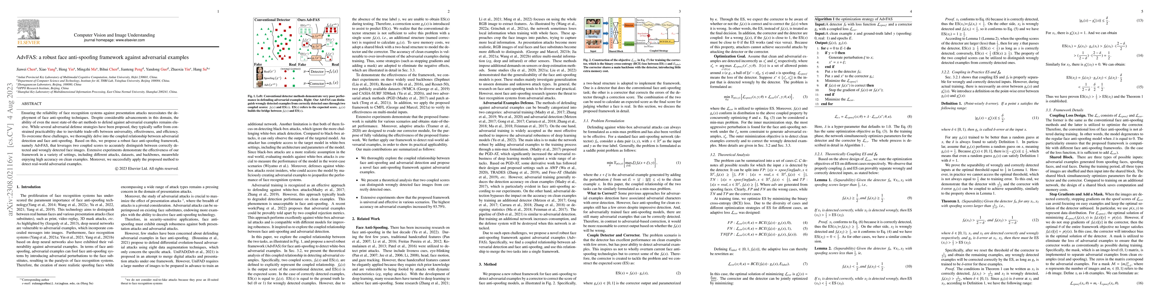 Thumbnail for AdvFAS: A robust face anti-spoofing framework against adversarial
  examples
