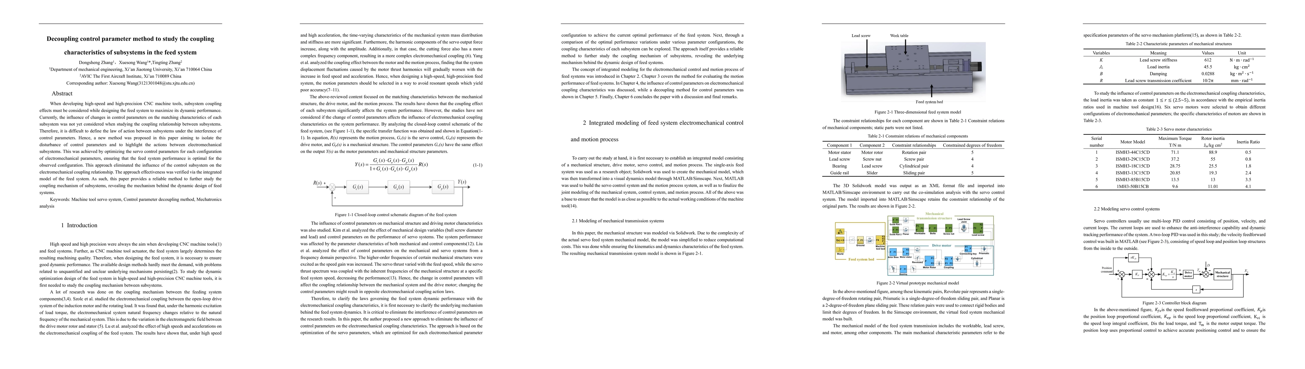 Thumbnail for Decoupling control parameter method to study the coupling
  characteristics of subsystems in the feed system