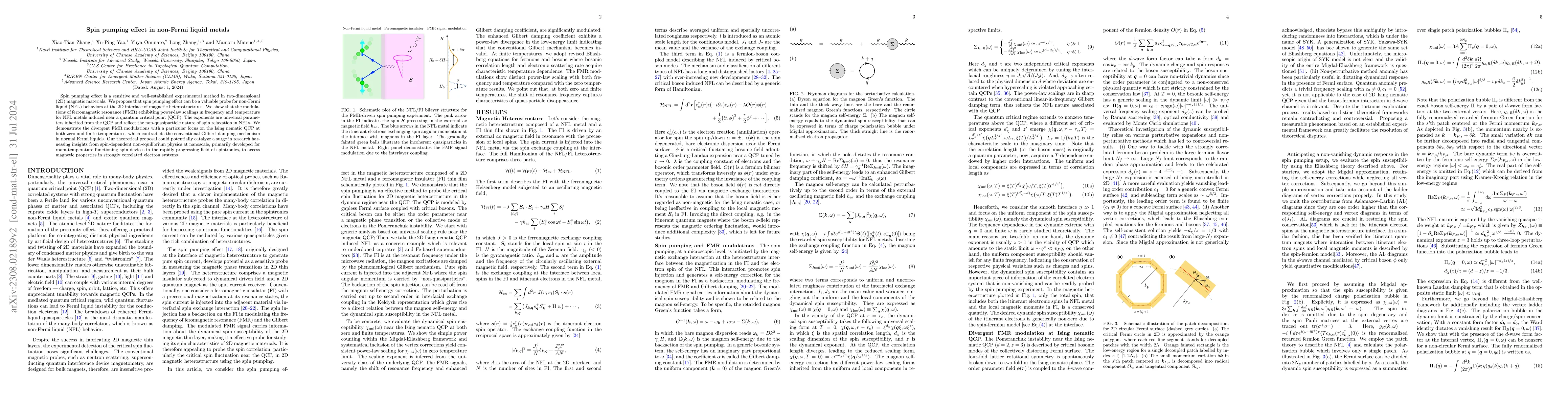 Thumbnail for Spin pumping effect in non-Fermi liquid metals