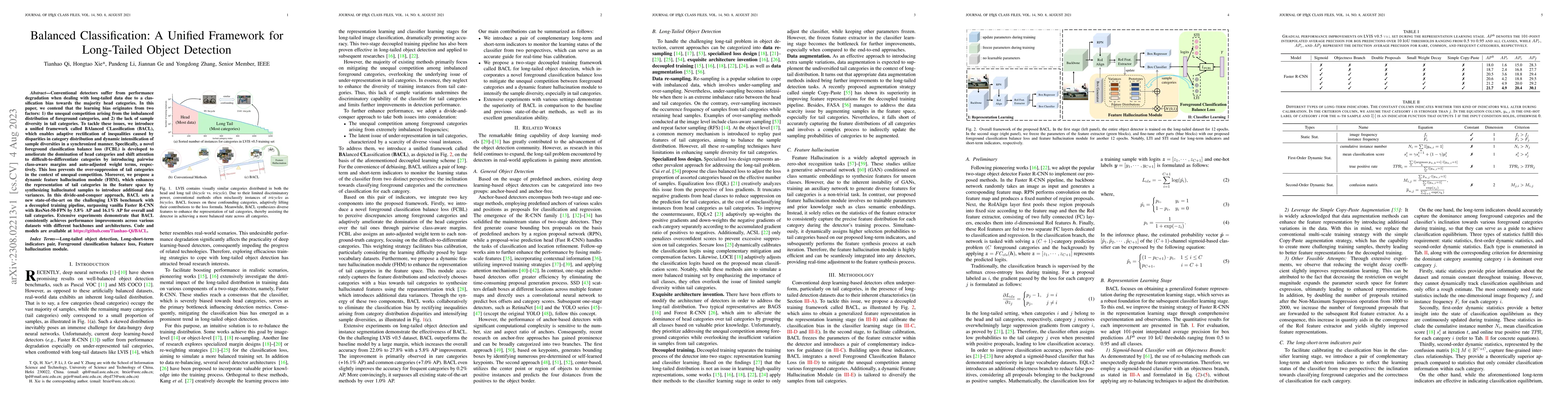 Thumbnail for Balanced Classification: A Unified Framework for Long-Tailed Object
  Detection