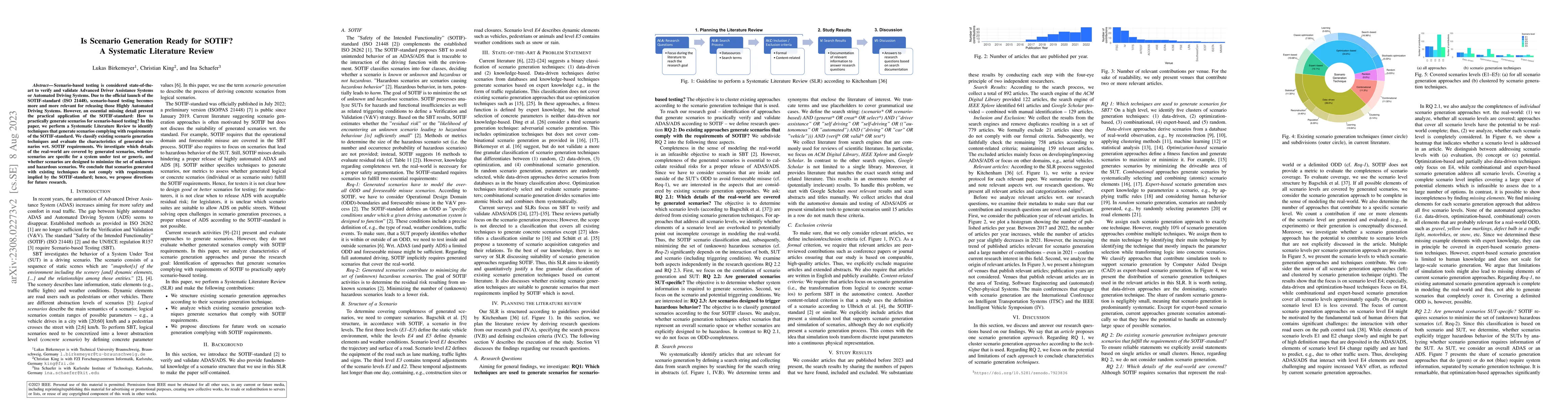 Thumbnail for Is Scenario Generation Ready for SOTIF? A Systematic Literature Review