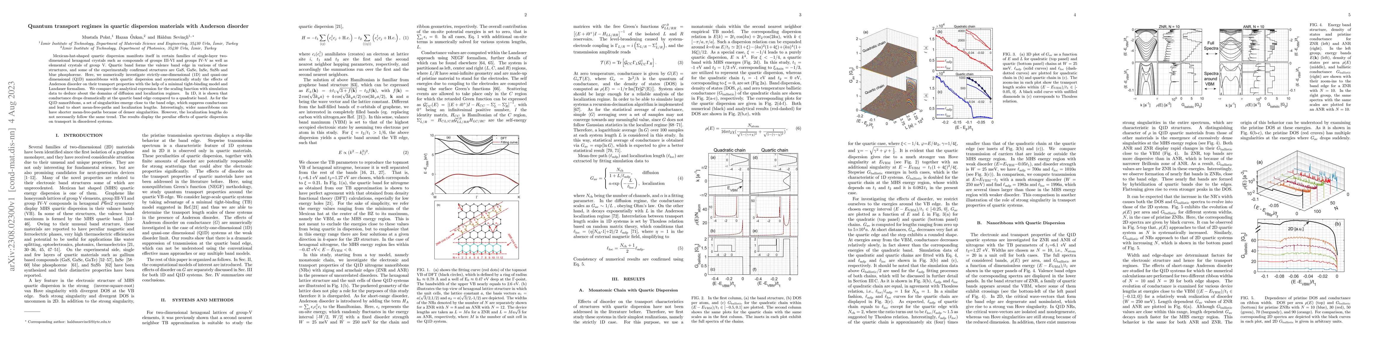 Thumbnail for Quantum transport regimes in quartic dispersion materials with Anderson
  disorder