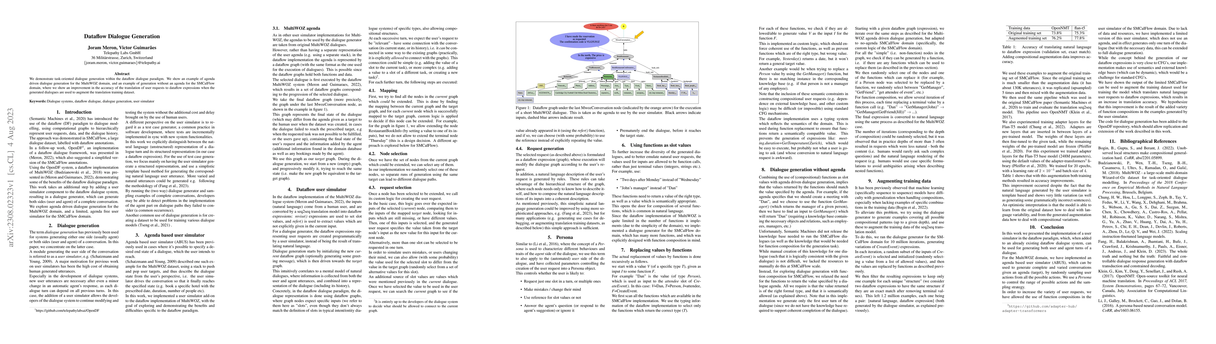 Thumbnail for Dataflow Dialogue Generation