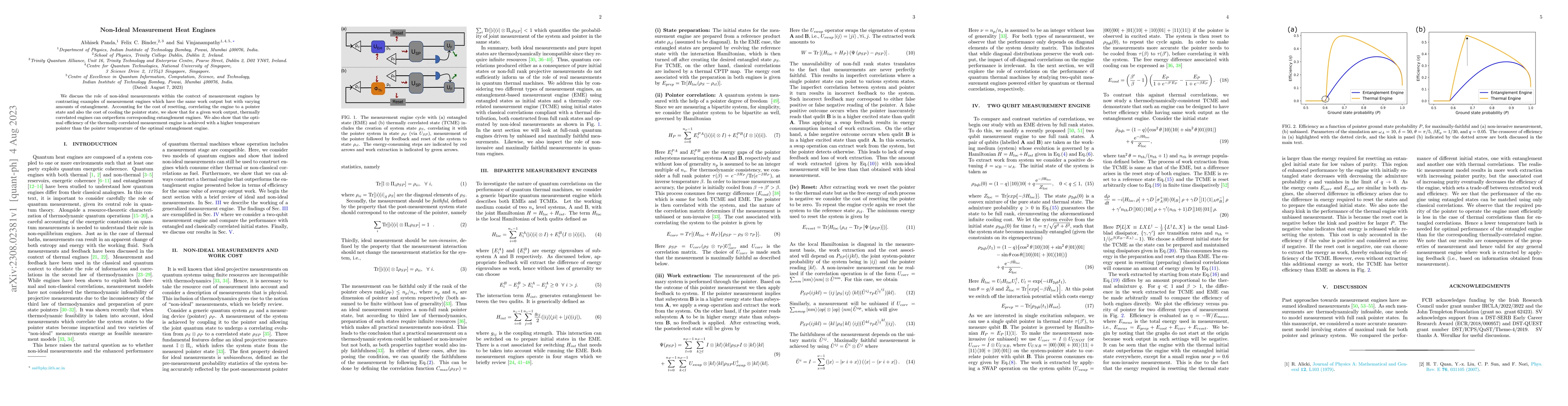 Thumbnail for Non-Ideal Measurement Heat Engines