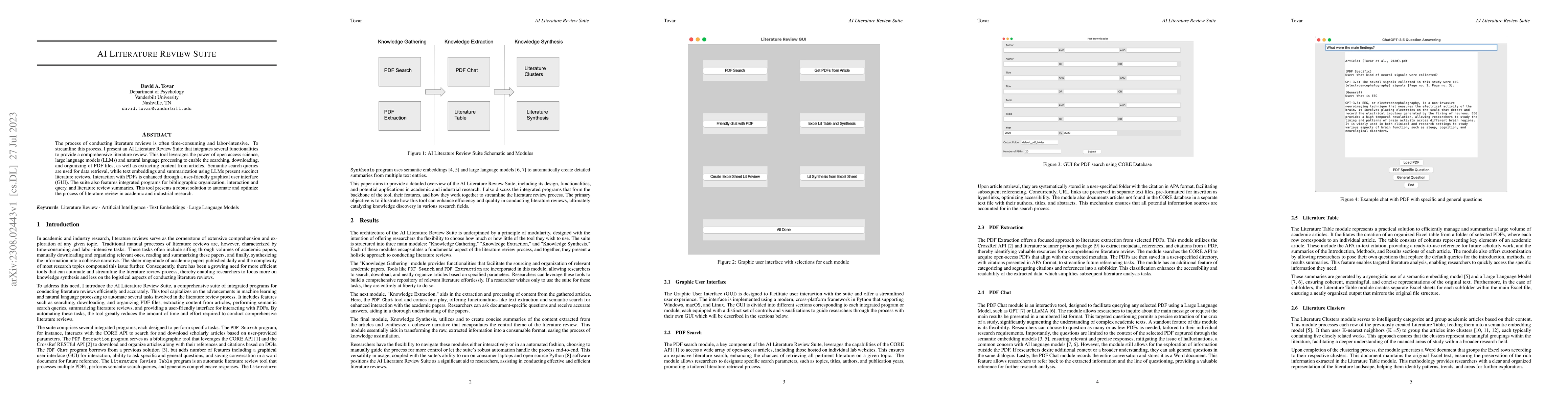 Thumbnail for AI Literature Review Suite