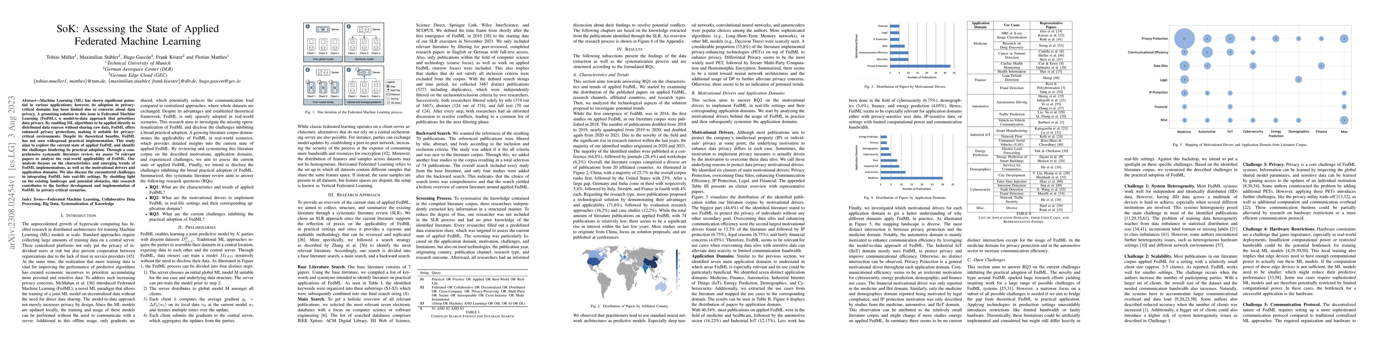 Thumbnail for SoK: Assessing the State of Applied Federated Machine Learning