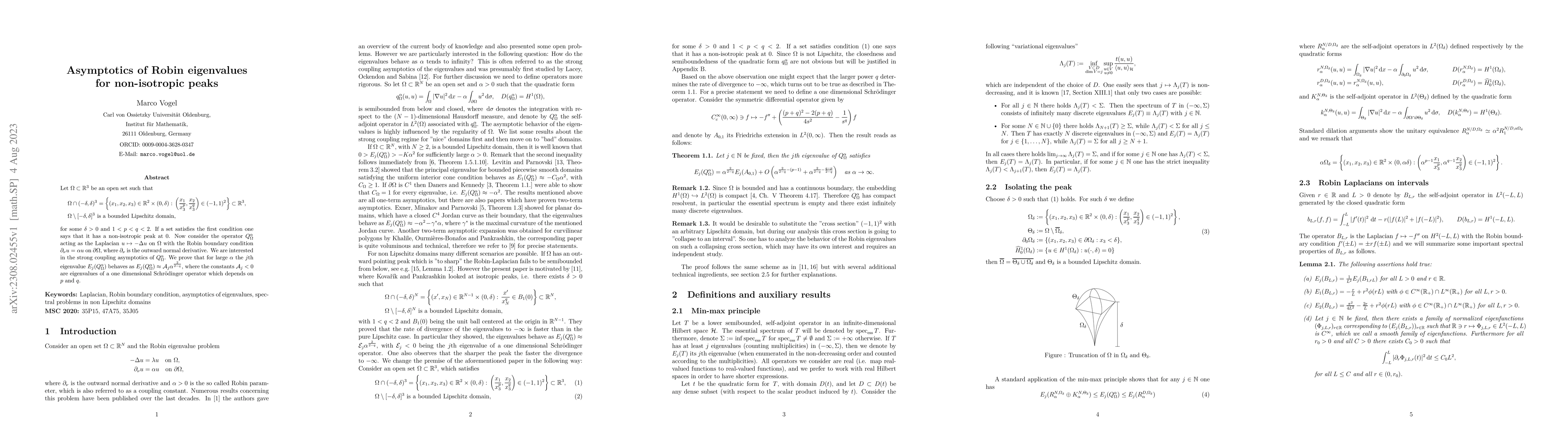 Thumbnail for Asymptotics of Robin eigenvalues for non-isotropic peaks