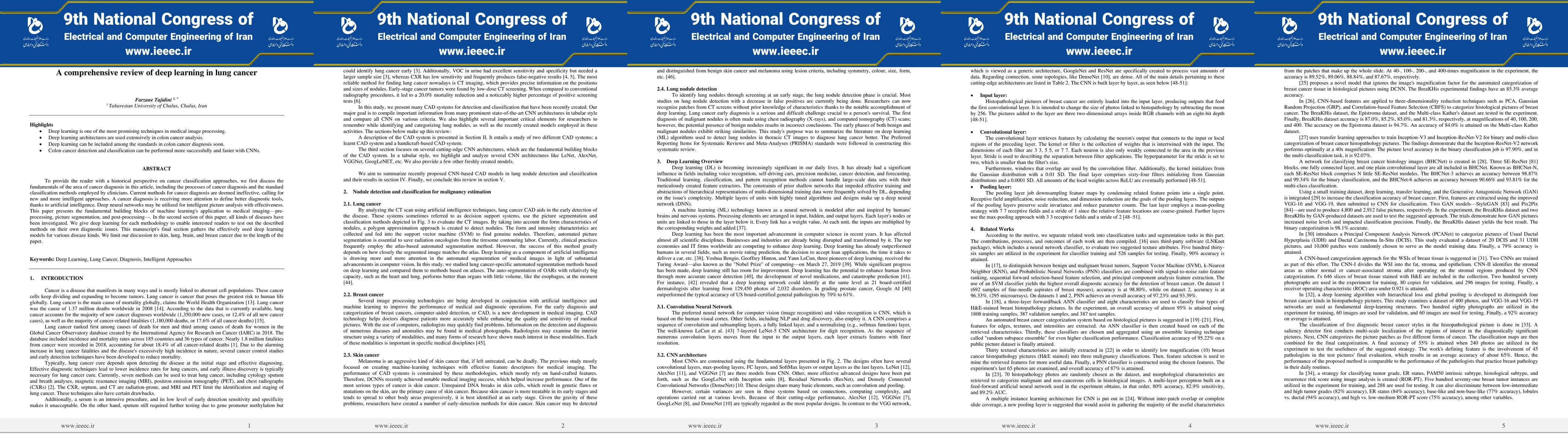 Thumbnail for A comprehensive review of deep learning in lung cancer