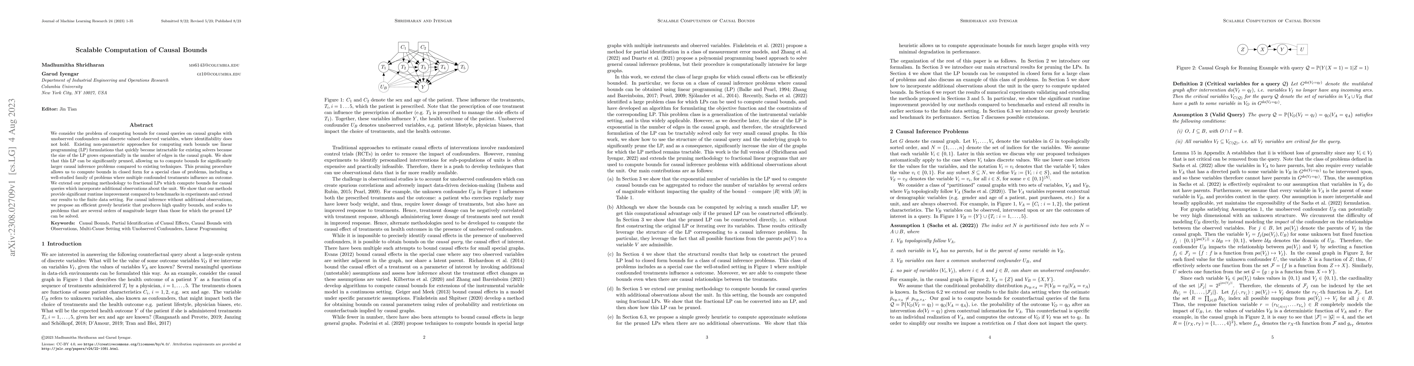 Thumbnail for Scalable Computation of Causal Bounds
