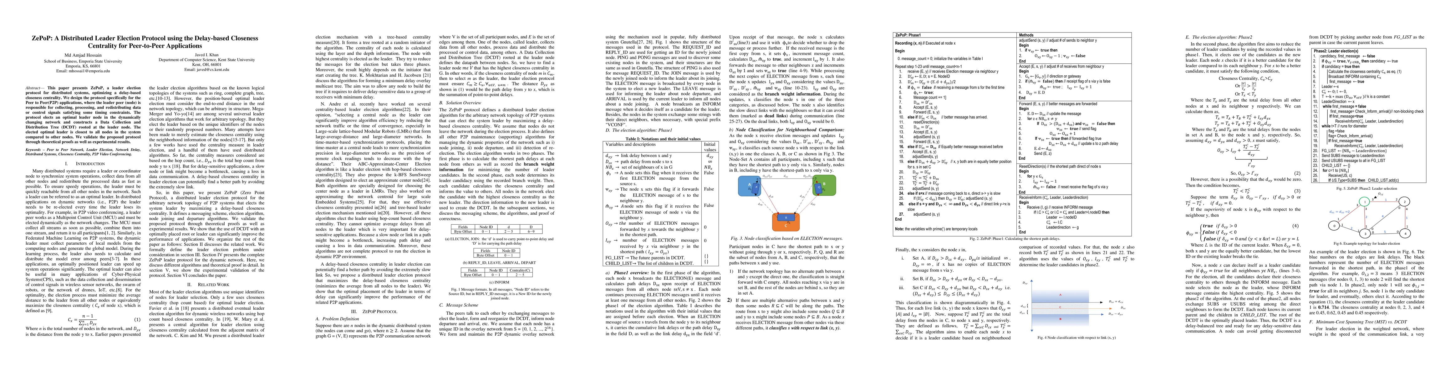 Thumbnail for ZePoP: A Distributed Leader Election Protocol using the Delay-based
  Closeness Centrality for Peer-to-Peer Applications